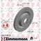 Zimmermann Brake Disc - Standard/Coated, 400.5508.20 400.5508.20 - alternate 1
